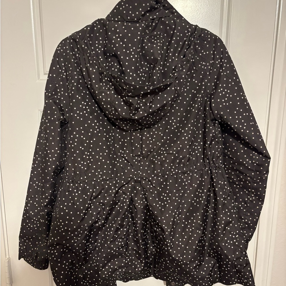 a new day Black and White Polka Dot Utility Jacket - Picture 2 of 5